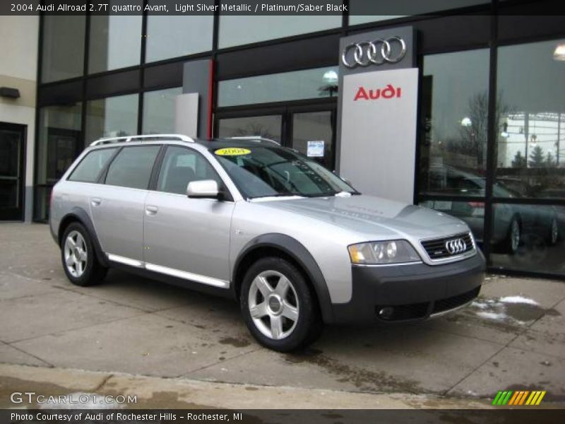 Light Silver Metallic / Platinum/Saber Black 2004 Audi Allroad 2.7T quattro Avant