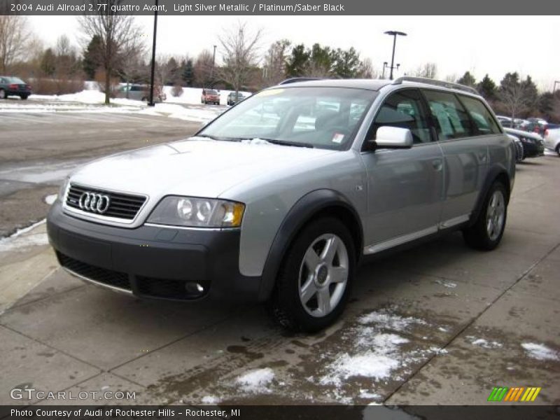 Light Silver Metallic / Platinum/Saber Black 2004 Audi Allroad 2.7T quattro Avant