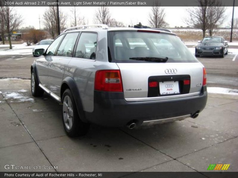 Light Silver Metallic / Platinum/Saber Black 2004 Audi Allroad 2.7T quattro Avant