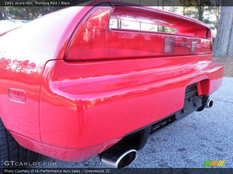 Formula Red / Black 1991 Acura NSX