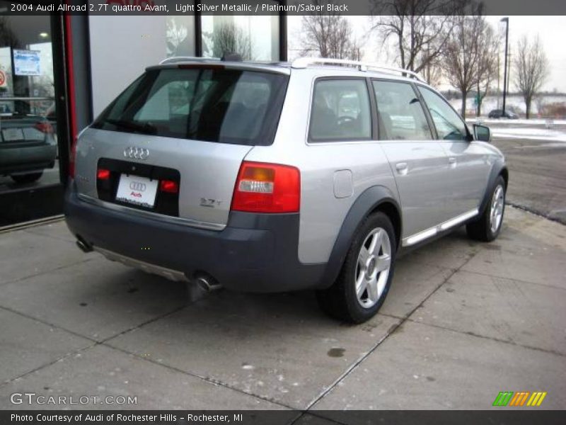 Light Silver Metallic / Platinum/Saber Black 2004 Audi Allroad 2.7T quattro Avant