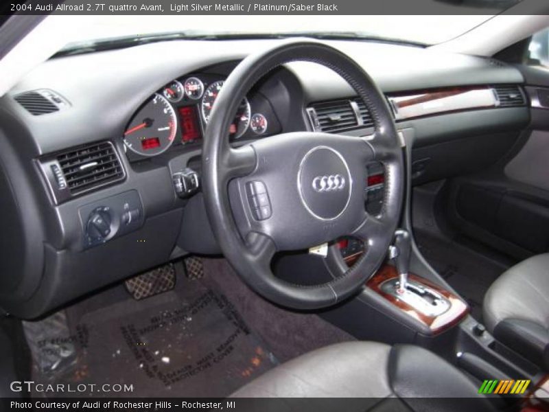 Light Silver Metallic / Platinum/Saber Black 2004 Audi Allroad 2.7T quattro Avant