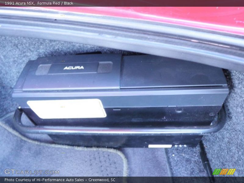 Formula Red / Black 1991 Acura NSX