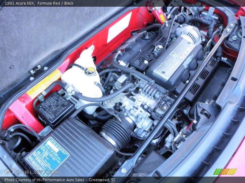 Formula Red / Black 1991 Acura NSX