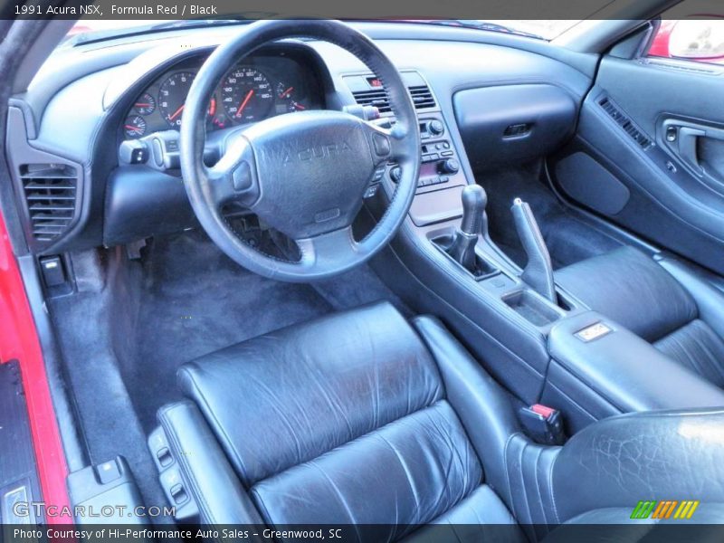 Formula Red / Black 1991 Acura NSX