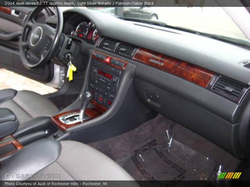 Light Silver Metallic / Platinum/Saber Black 2004 Audi Allroad 2.7T quattro Avant