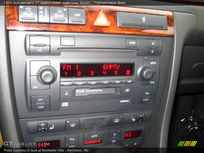 Light Silver Metallic / Platinum/Saber Black 2004 Audi Allroad 2.7T quattro Avant