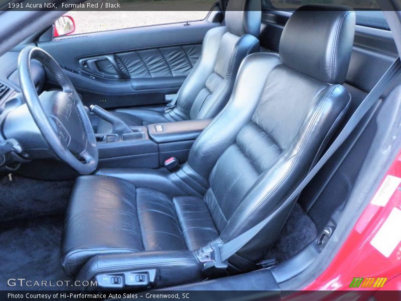 Formula Red / Black 1991 Acura NSX