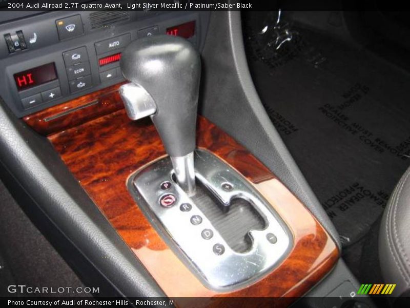 Light Silver Metallic / Platinum/Saber Black 2004 Audi Allroad 2.7T quattro Avant