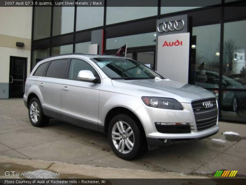 Light Silver Metallic / Black 2007 Audi Q7 3.6 quattro