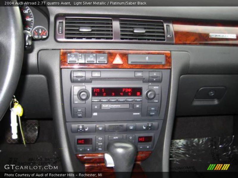 Light Silver Metallic / Platinum/Saber Black 2004 Audi Allroad 2.7T quattro Avant