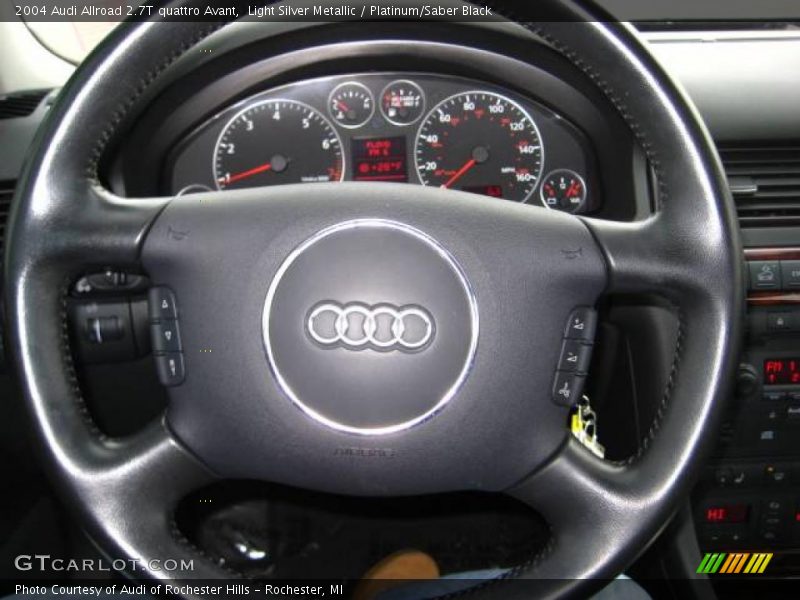 Light Silver Metallic / Platinum/Saber Black 2004 Audi Allroad 2.7T quattro Avant