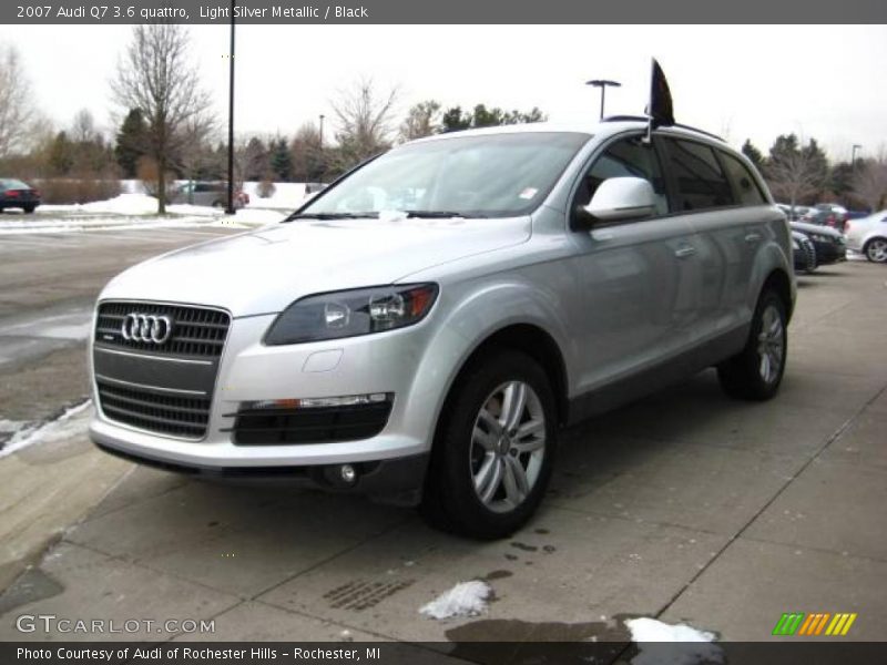 Light Silver Metallic / Black 2007 Audi Q7 3.6 quattro