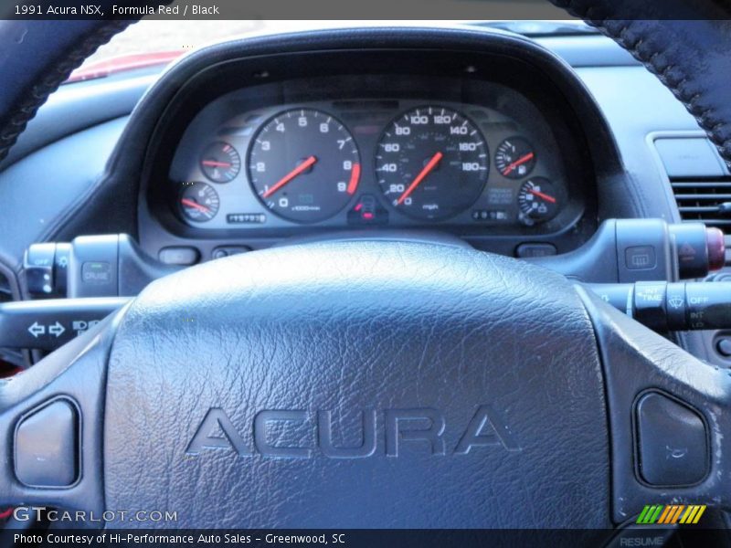 Formula Red / Black 1991 Acura NSX
