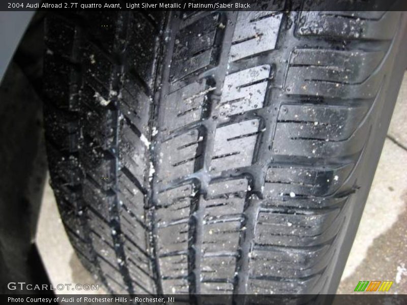 Light Silver Metallic / Platinum/Saber Black 2004 Audi Allroad 2.7T quattro Avant