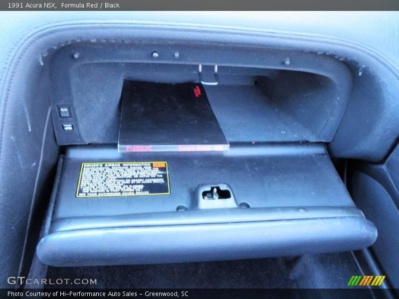 Formula Red / Black 1991 Acura NSX