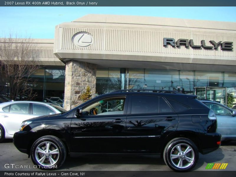 Black Onyx / Ivory 2007 Lexus RX 400h AWD Hybrid