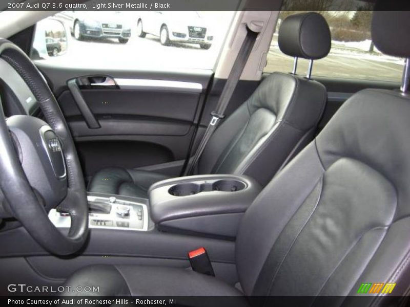 Light Silver Metallic / Black 2007 Audi Q7 3.6 quattro