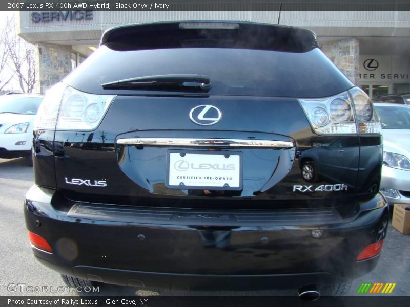 Black Onyx / Ivory 2007 Lexus RX 400h AWD Hybrid