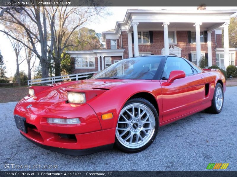 Formula Red / Black 1991 Acura NSX