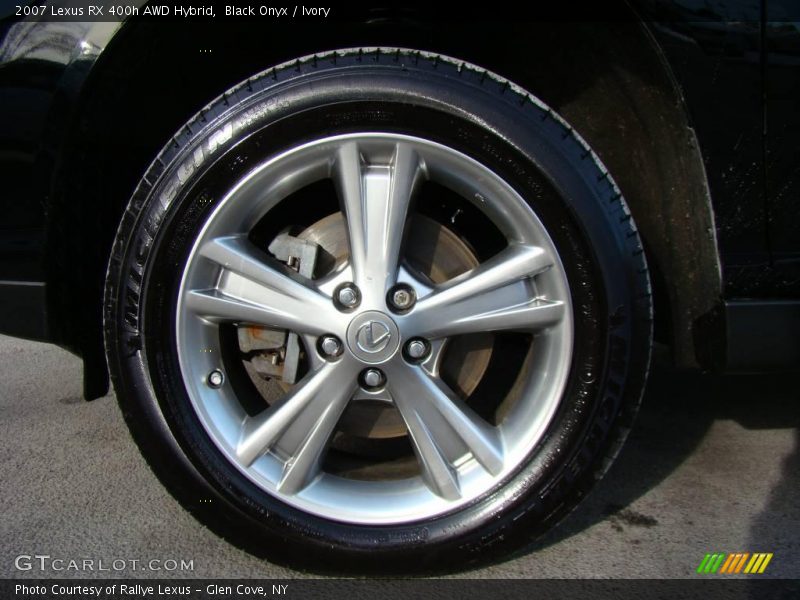 Black Onyx / Ivory 2007 Lexus RX 400h AWD Hybrid