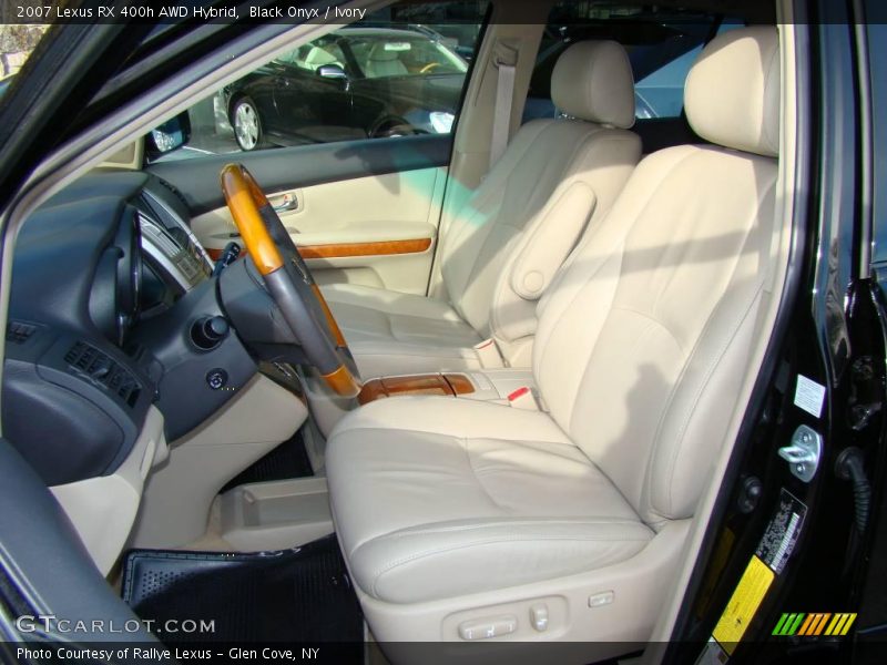 Black Onyx / Ivory 2007 Lexus RX 400h AWD Hybrid