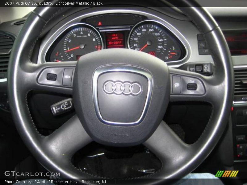 Light Silver Metallic / Black 2007 Audi Q7 3.6 quattro