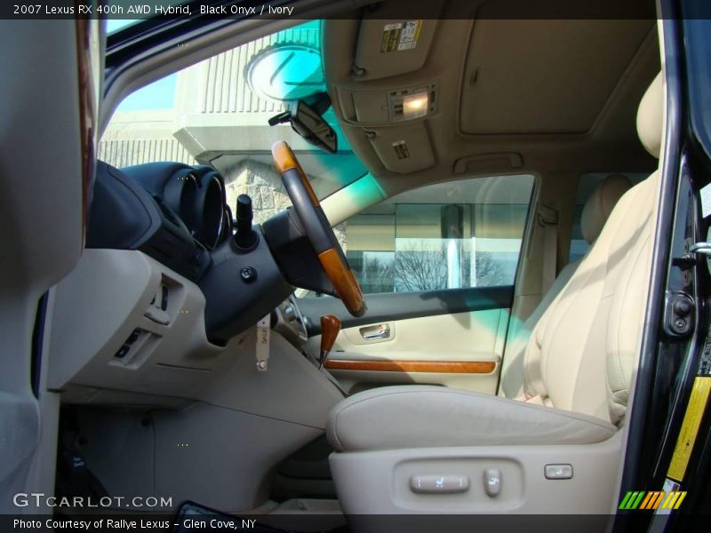 Black Onyx / Ivory 2007 Lexus RX 400h AWD Hybrid