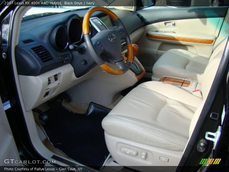 Black Onyx / Ivory 2007 Lexus RX 400h AWD Hybrid