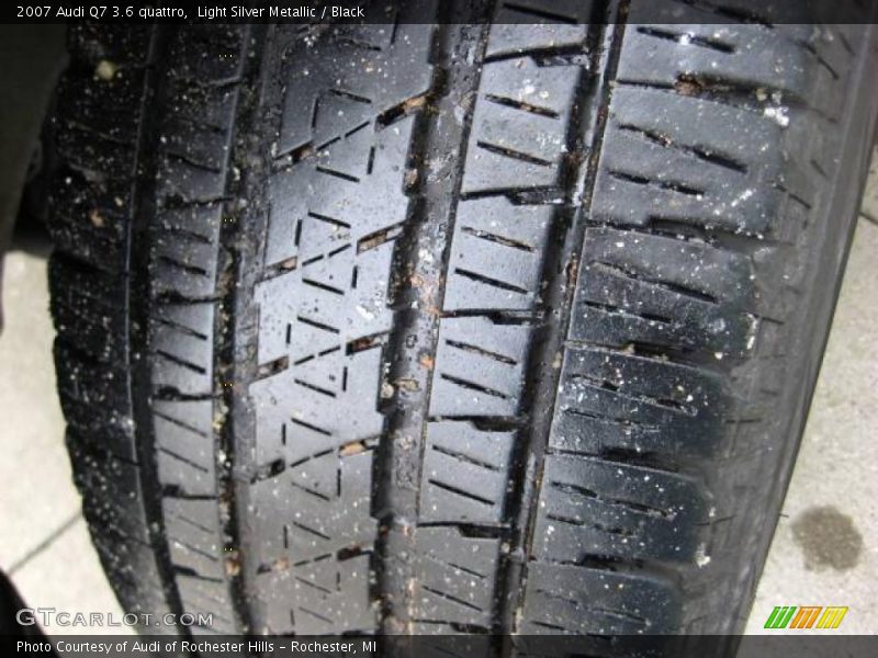 Light Silver Metallic / Black 2007 Audi Q7 3.6 quattro