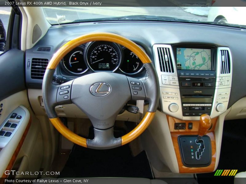 Black Onyx / Ivory 2007 Lexus RX 400h AWD Hybrid