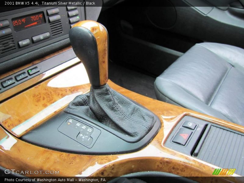 Titanium Silver Metallic / Black 2001 BMW X5 4.4i