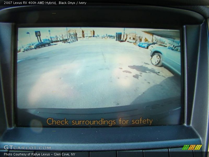 Black Onyx / Ivory 2007 Lexus RX 400h AWD Hybrid