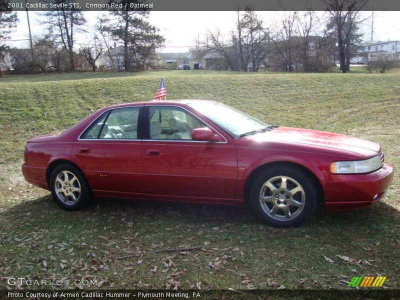 Crimson Red / Oatmeal 2001 Cadillac Seville STS