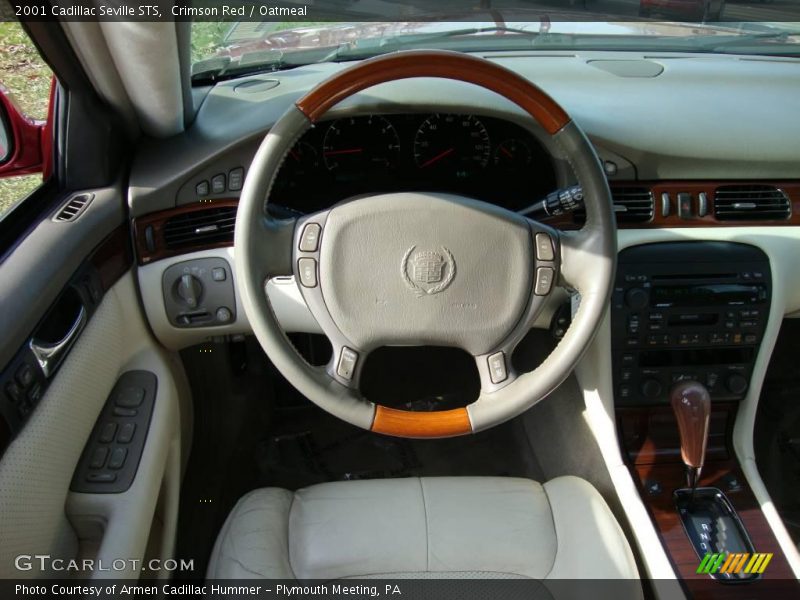 Crimson Red / Oatmeal 2001 Cadillac Seville STS