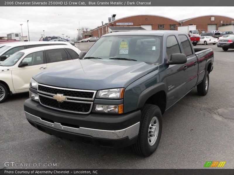 Blue Granite Metallic / Dark Charcoal 2006 Chevrolet Silverado 2500HD LS Crew Cab