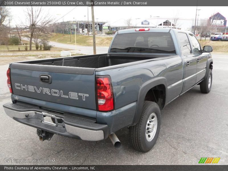 Blue Granite Metallic / Dark Charcoal 2006 Chevrolet Silverado 2500HD LS Crew Cab