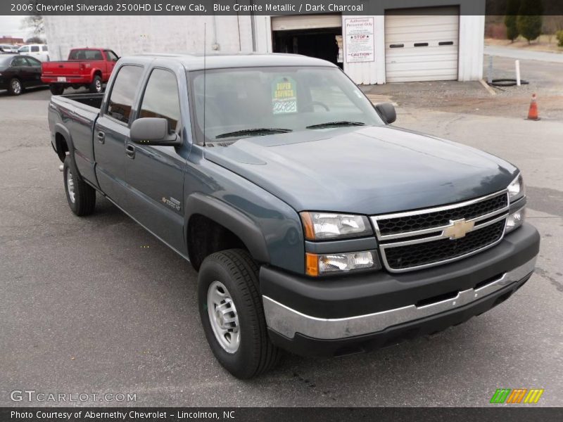Blue Granite Metallic / Dark Charcoal 2006 Chevrolet Silverado 2500HD LS Crew Cab