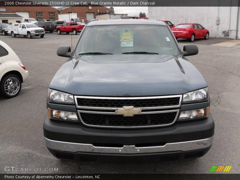 Blue Granite Metallic / Dark Charcoal 2006 Chevrolet Silverado 2500HD LS Crew Cab