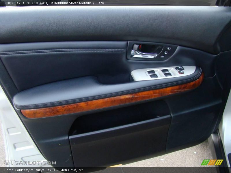 Millennium Silver Metallic / Black 2007 Lexus RX 350 AWD