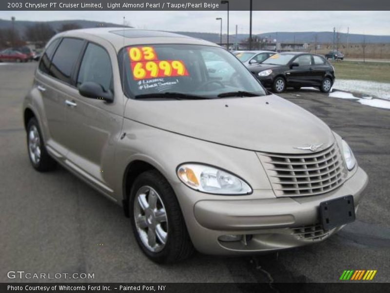 Light Almond Pearl / Taupe/Pearl Beige 2003 Chrysler PT Cruiser Limited