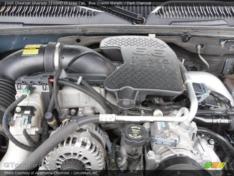 Blue Granite Metallic / Dark Charcoal 2006 Chevrolet Silverado 2500HD LS Crew Cab