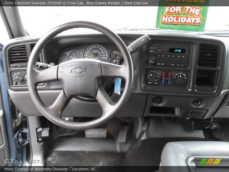 Blue Granite Metallic / Dark Charcoal 2006 Chevrolet Silverado 2500HD LS Crew Cab
