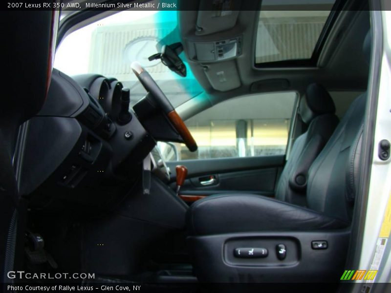Millennium Silver Metallic / Black 2007 Lexus RX 350 AWD