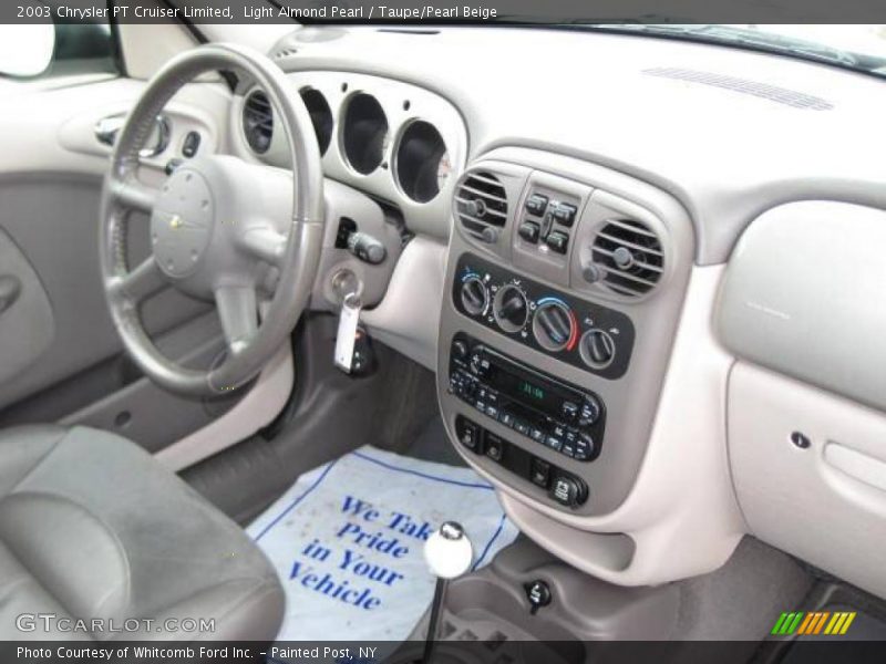 Light Almond Pearl / Taupe/Pearl Beige 2003 Chrysler PT Cruiser Limited