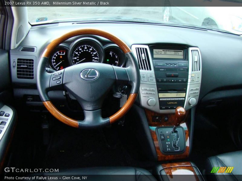 Millennium Silver Metallic / Black 2007 Lexus RX 350 AWD