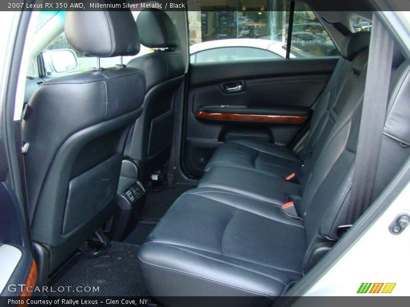Millennium Silver Metallic / Black 2007 Lexus RX 350 AWD