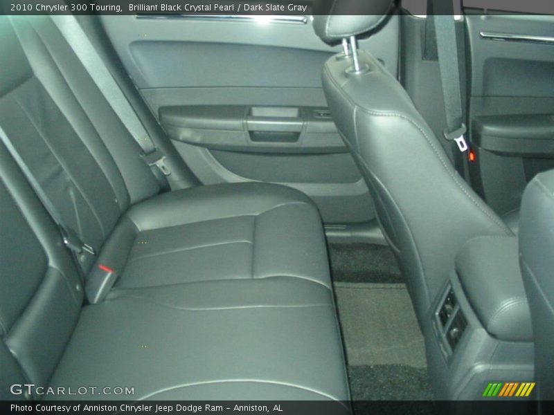 Brilliant Black Crystal Pearl / Dark Slate Gray 2010 Chrysler 300 Touring