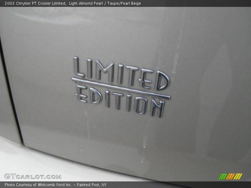 Light Almond Pearl / Taupe/Pearl Beige 2003 Chrysler PT Cruiser Limited
