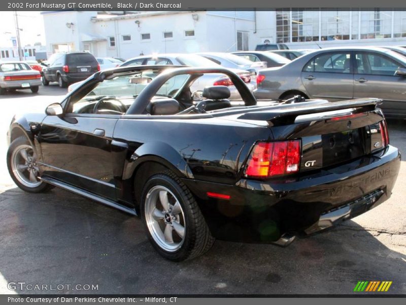 Black / Dark Charcoal 2002 Ford Mustang GT Convertible